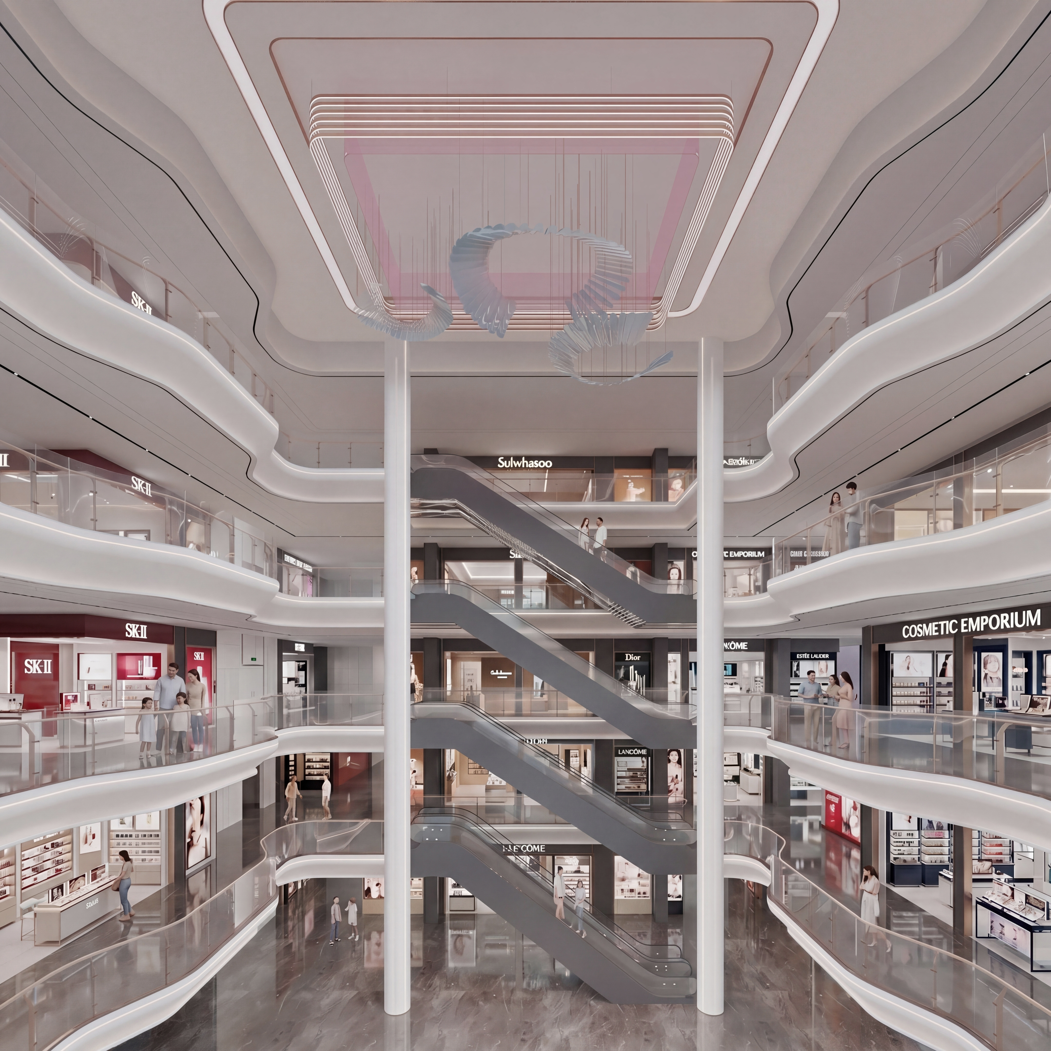 美湾广场外建筑